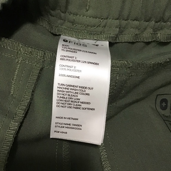 Figs Tansen Jogger Scrub Pant Size Medium. - Picture 6 of 7